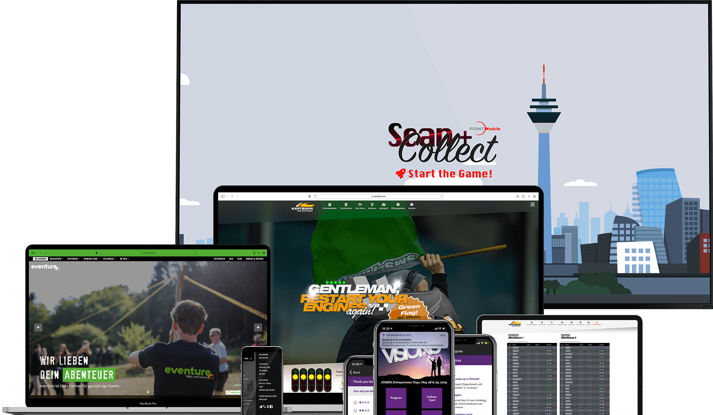 Beispiele Softwareentwicklung, Webdesign und Webprogrammierung